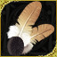 Icon achievement feather