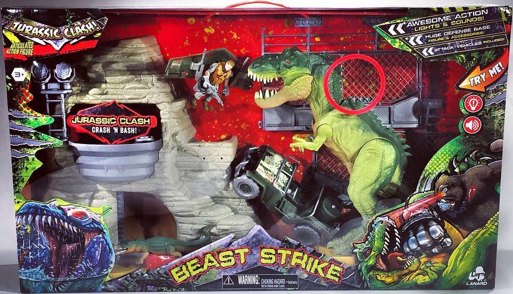 clash of the dinosaurs t rex