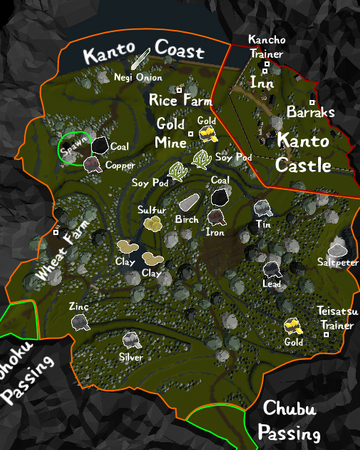 Kanto Land Of The Rising Sun Wiki Fandom