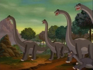 brachiosaurus land before time