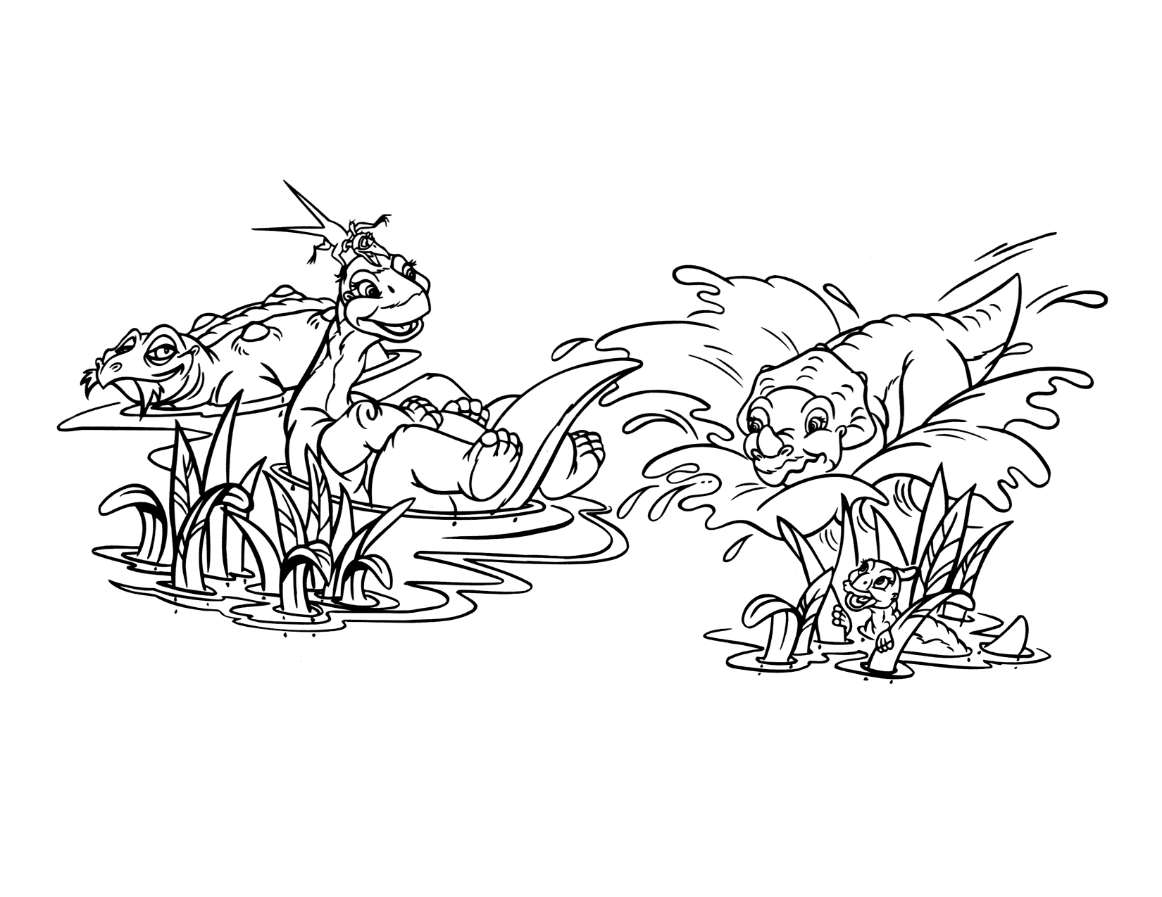 Land Before Time Coloring Pages | Land Before Time Wiki | Fandom