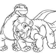The Land Before Time Movie Coloring Pages Land Before Time