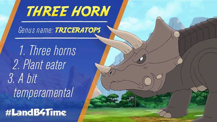 triceratops from land before time