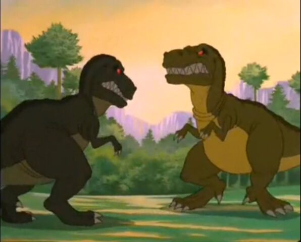 File:T-rex vs T-rex.jpg
