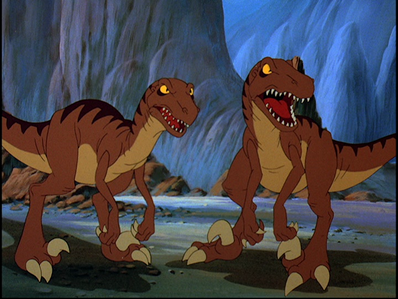 velociraptor land before time