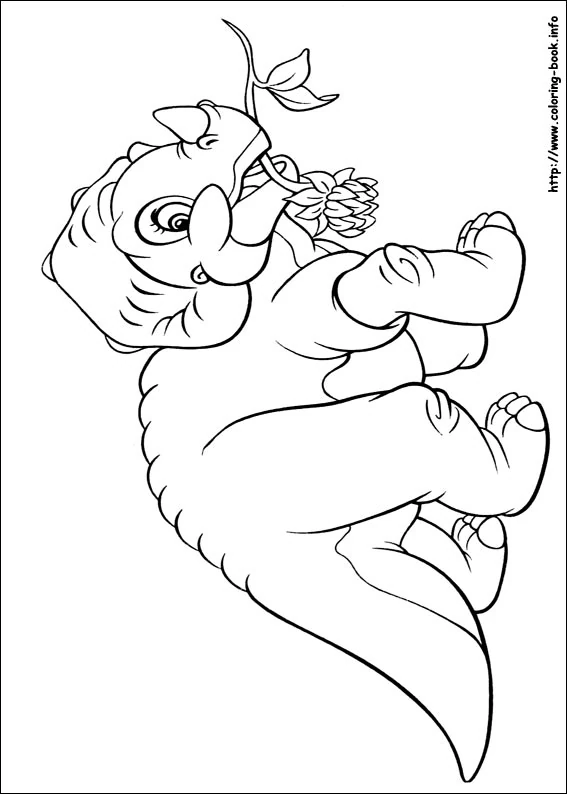 Image Cera coloring page 2.jpg Land Before Time Wiki FANDOM
