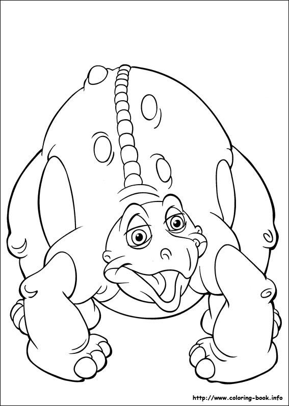 Image - Spike coloring page.jpg | Land Before Time Wiki | FANDOM