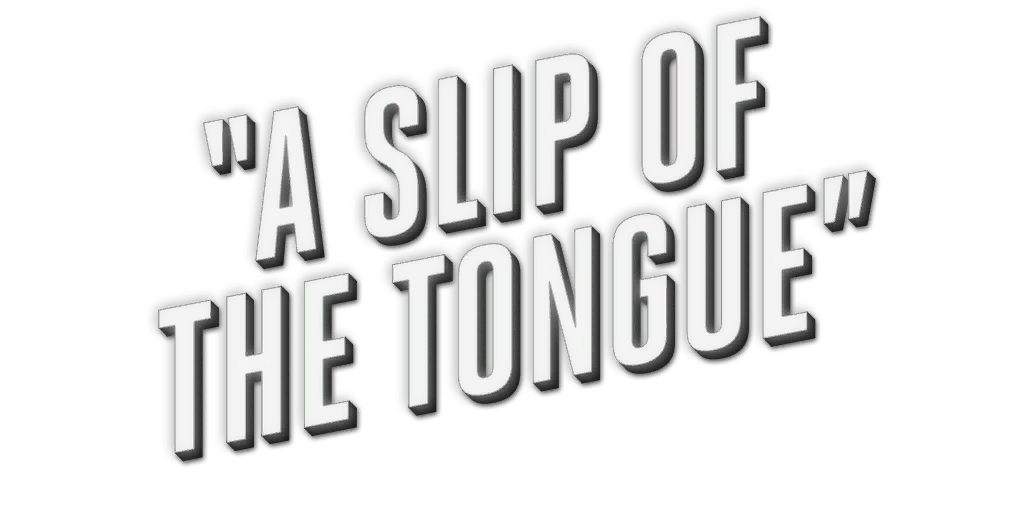 slip of the tongue la noire