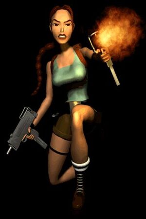 Lara Croft Uzis