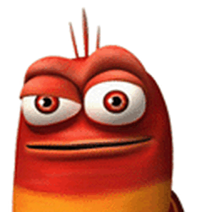 larva island plush
