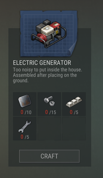 electric generator last day