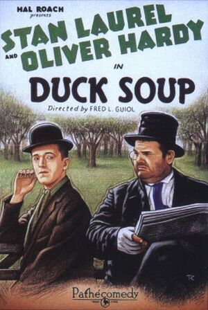 Lh duck soup poster