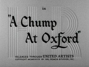 Lh chump at oxford