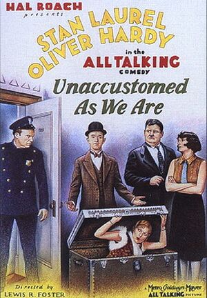 Lh unaccustomed poster