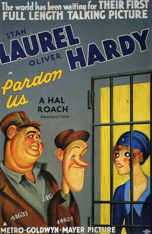 Lh pardon us poster
