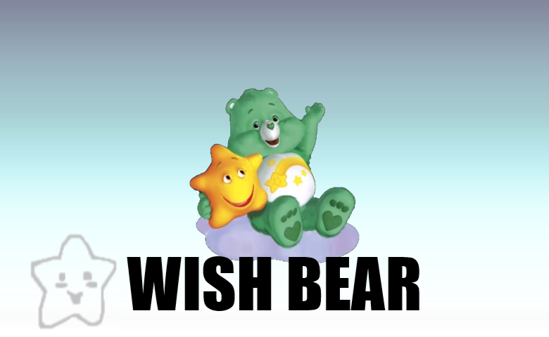 wish bear cartoon