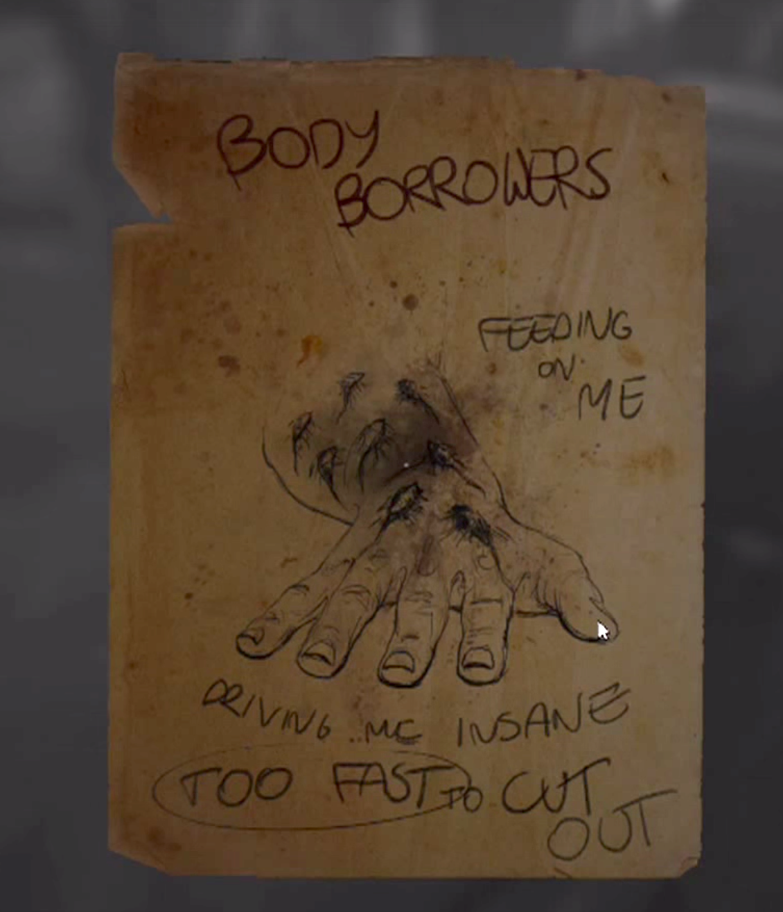 rat scrawlings layersoffear wikia fandom powered by wikia layer of fear wiki