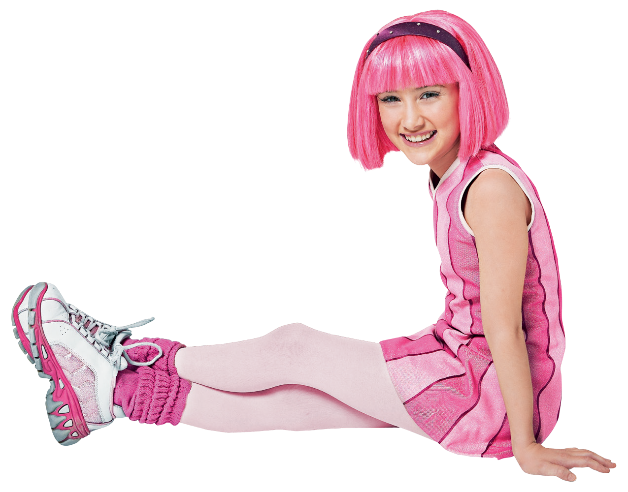 LazyTown's blue-haired character - wide 7