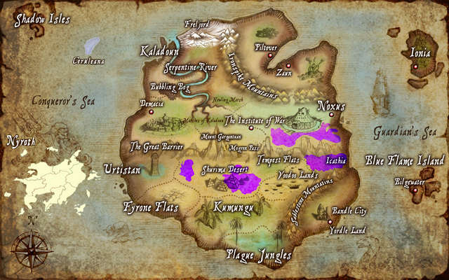 Image - Map-of-runeterra-25-cle.png | League Factions Wiki | FANDOM