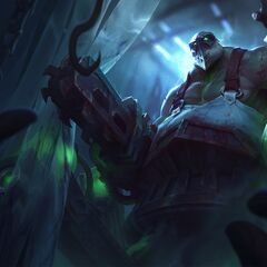 Archivo:UrgotSquare.png Los restos de Urf se pueden ver en el fondo de <a href=