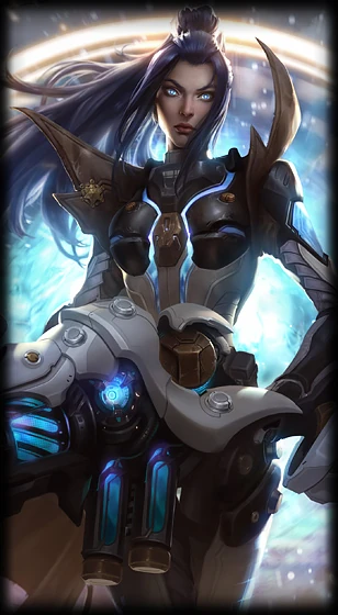 Obraz - Caitlyn.Cybernetyczna Caitlyn.portret.jpg | League of Legends