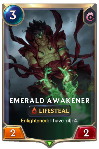 Emerald Awakener Legends Of Runeterra League Of Legends Wiki - emerald lol roblox