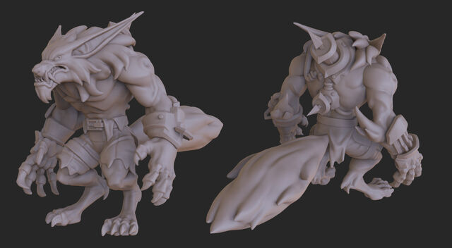 league of legends warwick figure