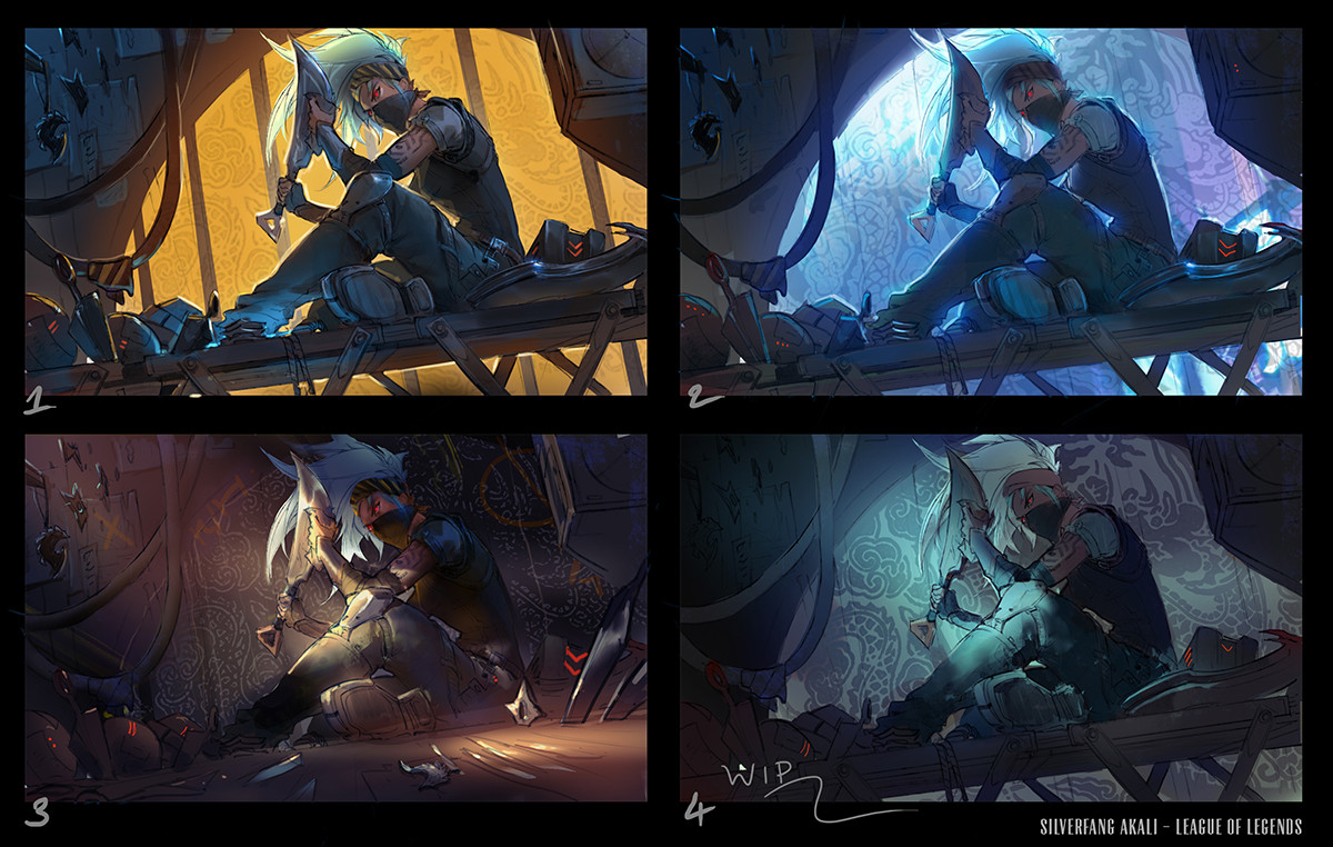 Image - Akali Update Silverfang Splash concept 02.jpg | League of