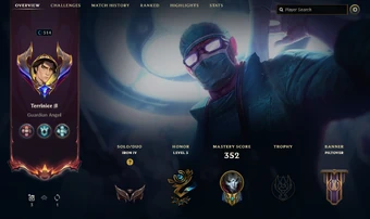 Summoner Profile League Of Legends Wiki Fandom