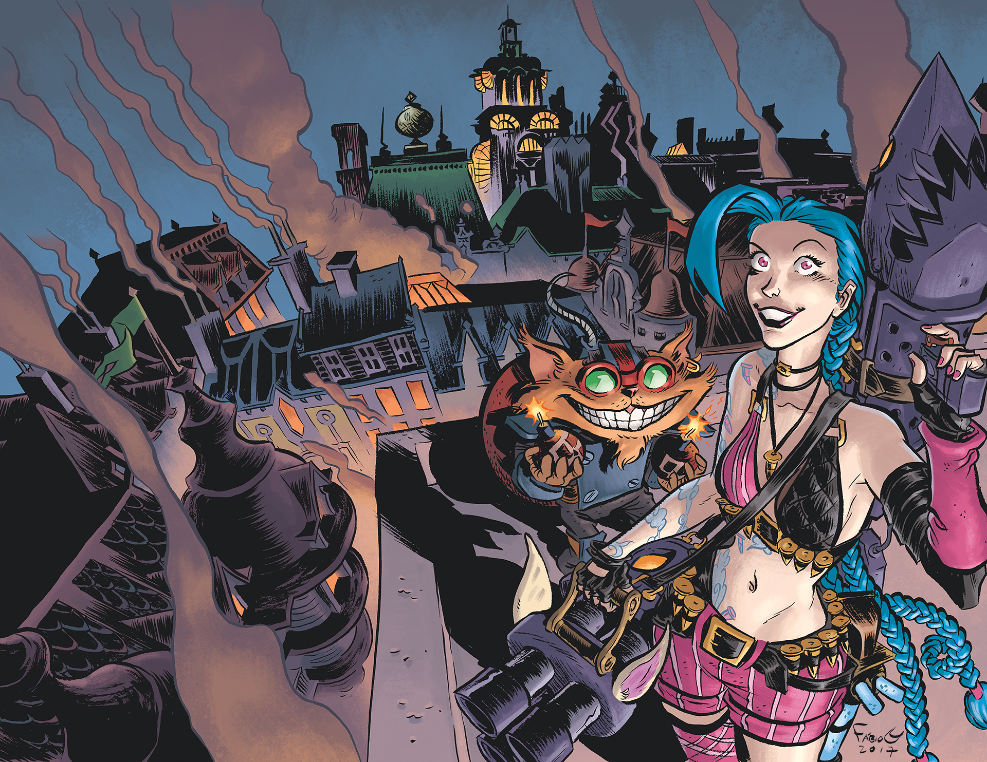 Jinx Background League Of Legends Wiki Fandom Powered By Wikia