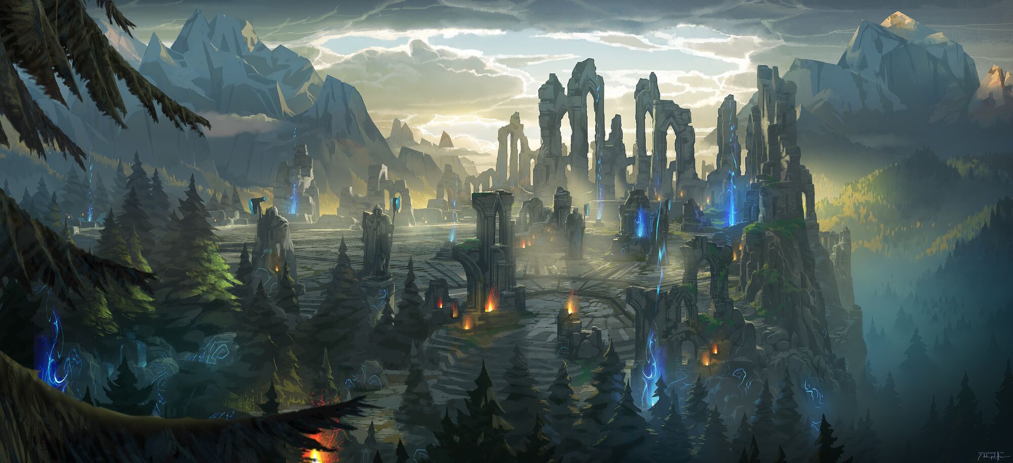 Image - Summoners Rift landscape 02.jpg | League of Legends Wiki ...