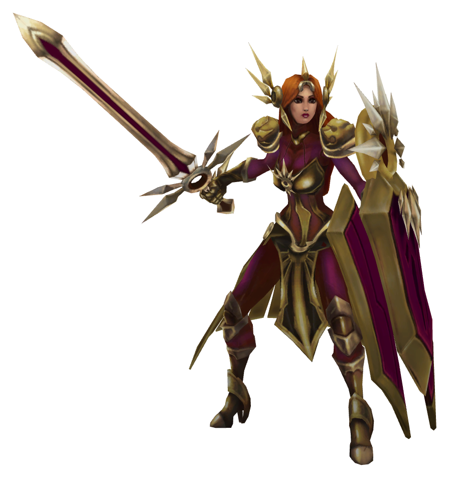 Modelo 3D de Leona. Fuente: Wiki Fandom