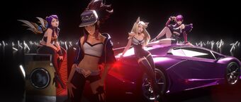 Music Skins Kda League Of Legends Wiki Fandom
