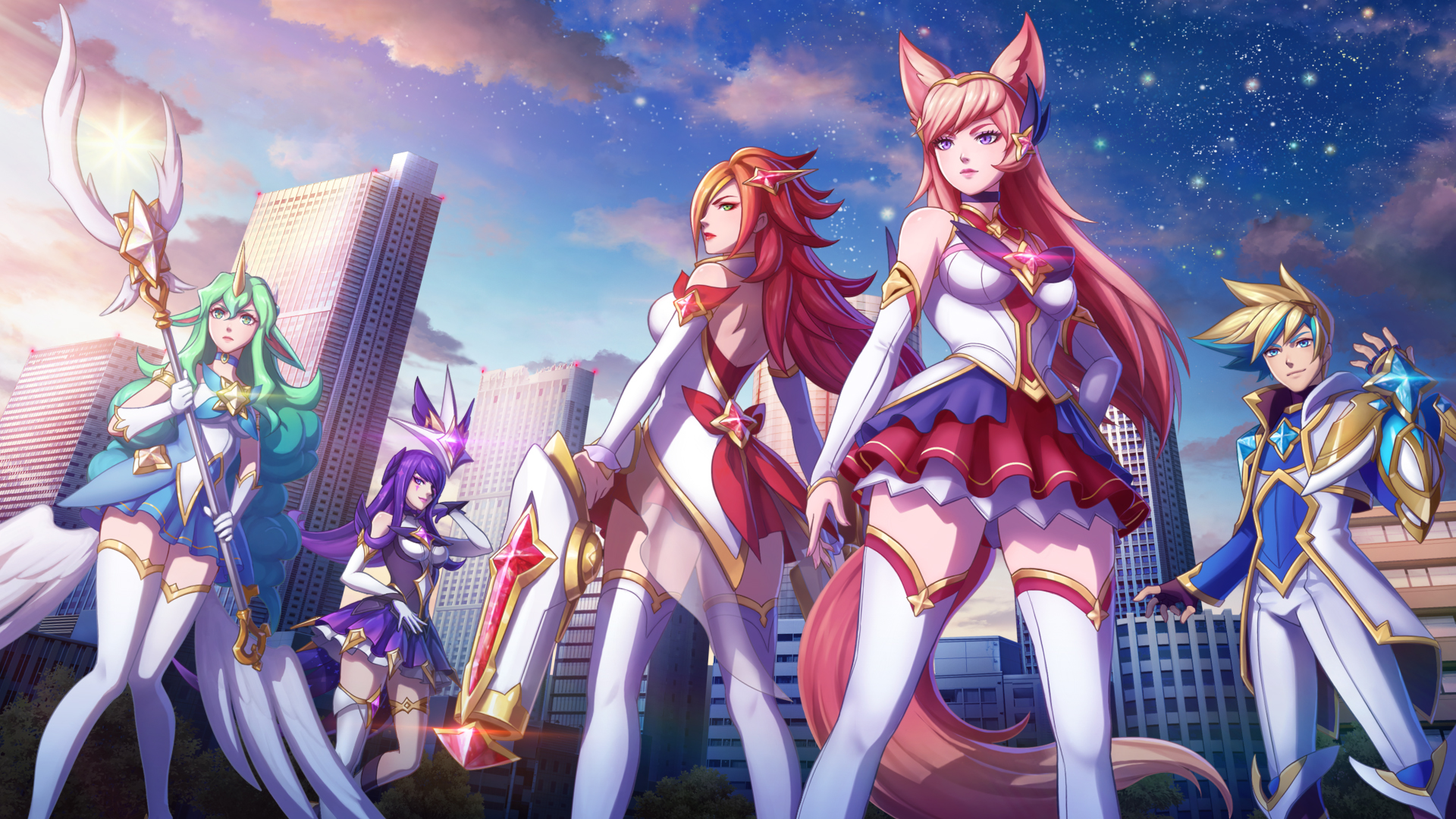 LEAGUE OF LEGENDS Poster Star Guardian Ahri A0 - A2