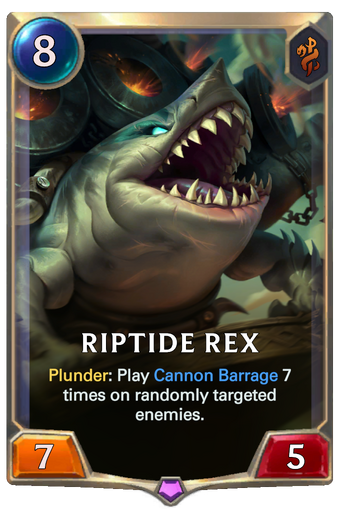 Riptide Rex (Legends of Runeterra) | League of Legends Wiki | Fandom
