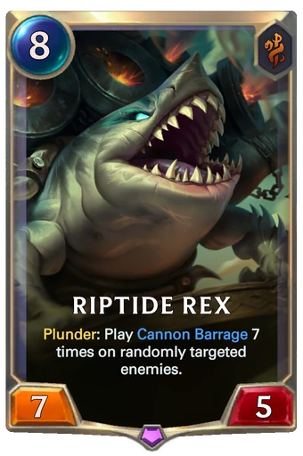 Riptide Rex (Legends of Runeterra) | League of Legends Wiki | Fandom
