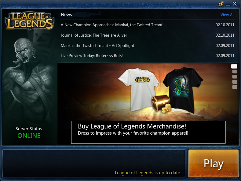 league of legends launcher