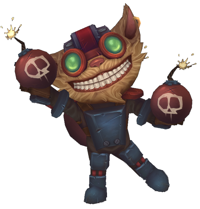 riot ziggs figure