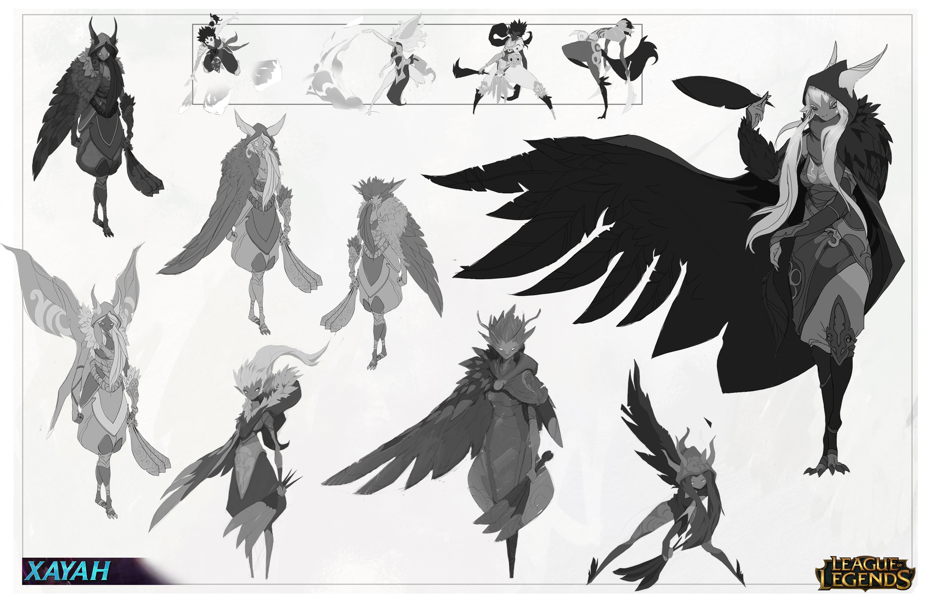 Xayah Concept League Legends Wiki Xayah Concept League Legends Wiki