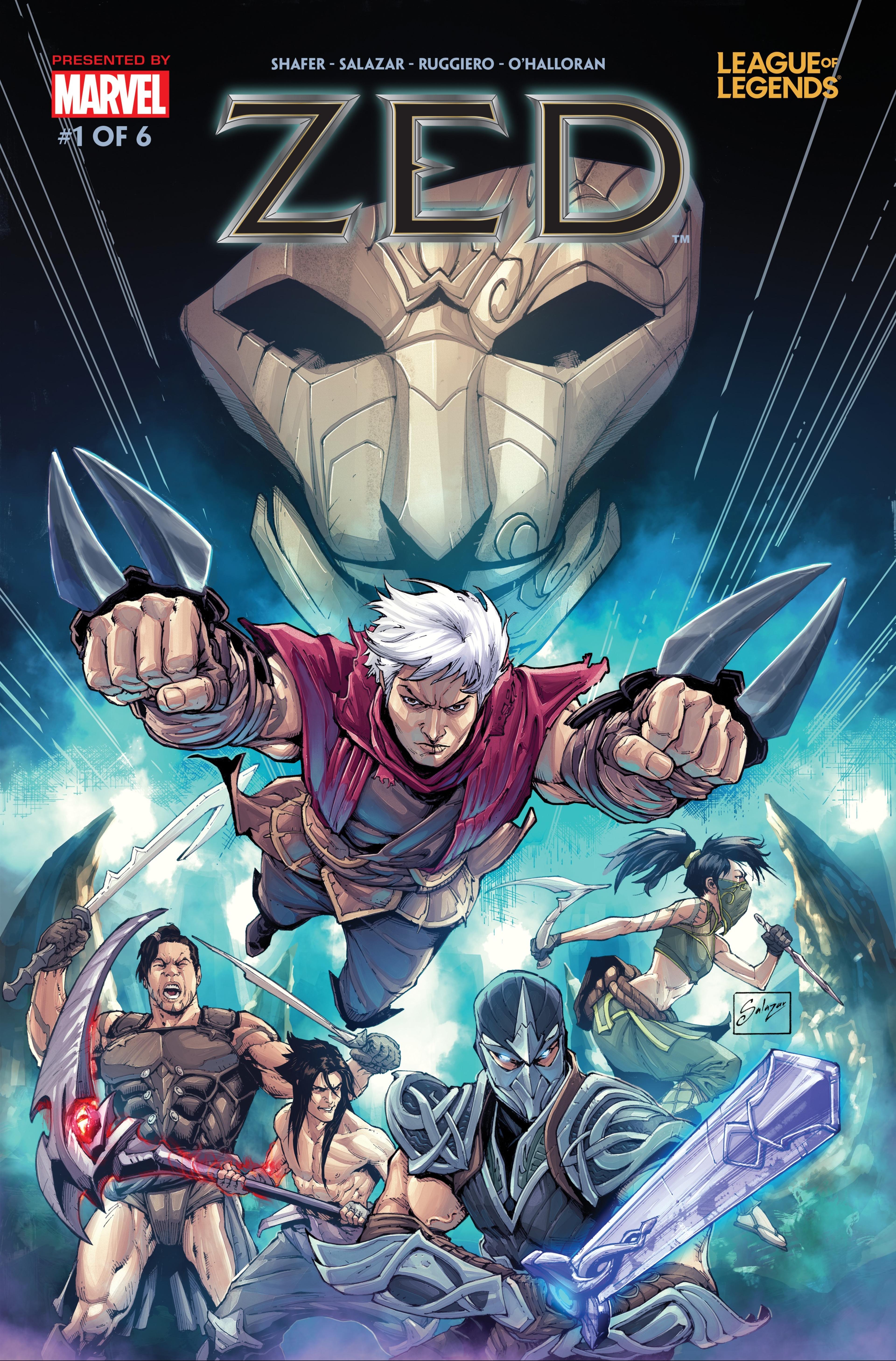 Zed Comic 1 Cover 1