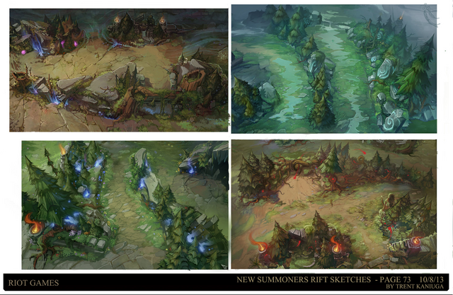 Summoner's Rift Update Theme Quadrants