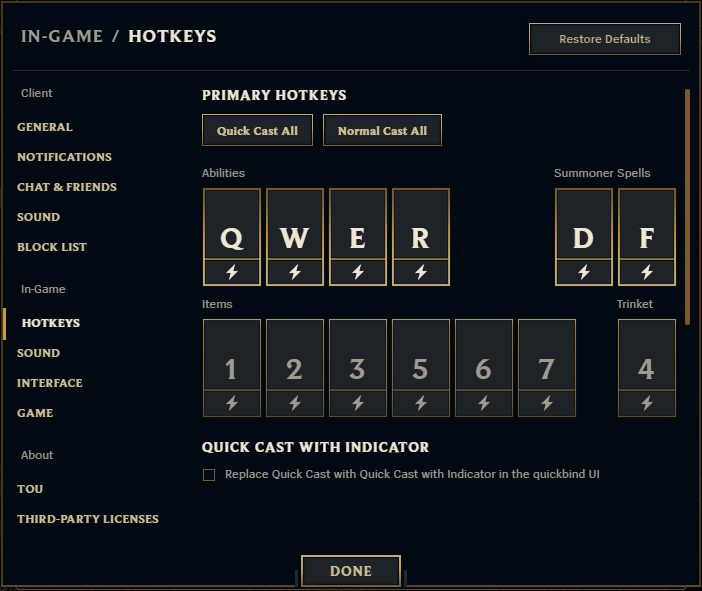 Hotkeys and commands League of Legends Wiki Fandom