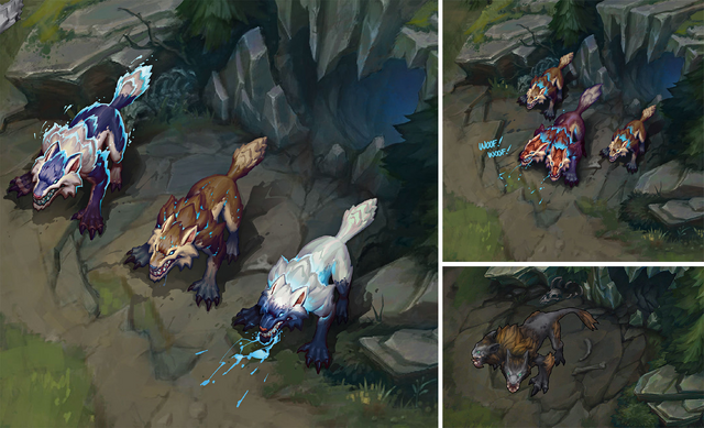 Summoner's Rift Update Creature Wolves
