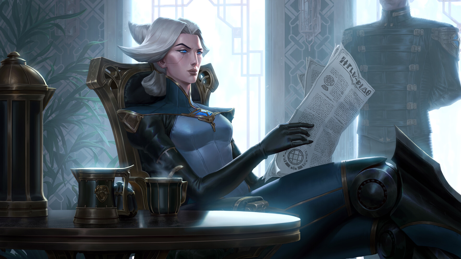 paperbas: League Of Legends Camille Wallpaper