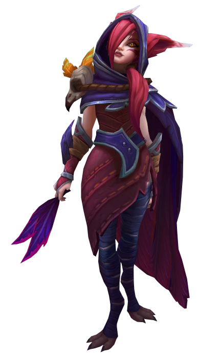 Imagen - Xayah Render.png | Wiki League of legends oficial | FANDOM