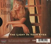 LeAnn Rimes - Blue (single) back cover