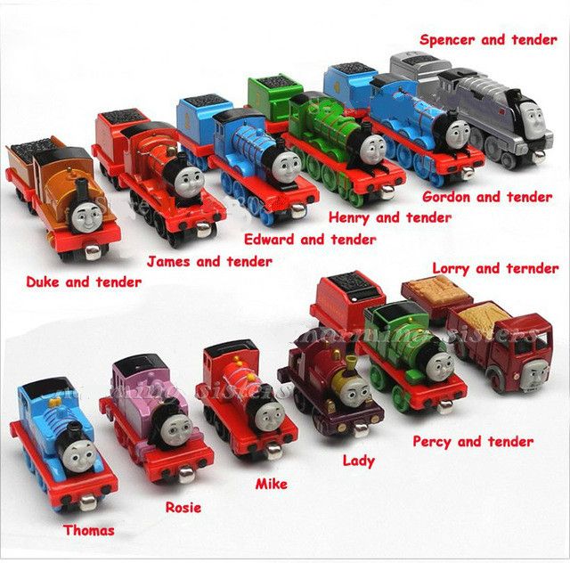 thomas the tank engine and friends names