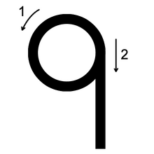Number 9 instructions
