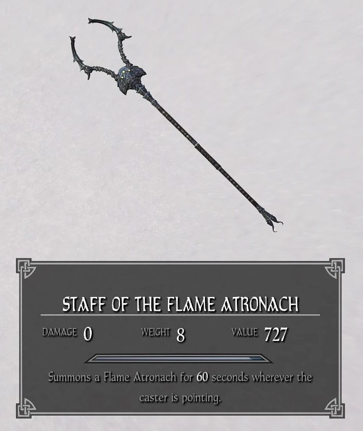 Bild Staff of the Flame Atronach.jpg Legacy of the Dragonborn deutsch Wiki FANDOM