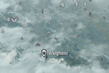 Arkngthamz on map